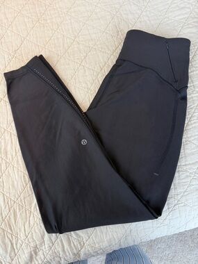 lululemon athletica Black High-Rise Athletic Leggings